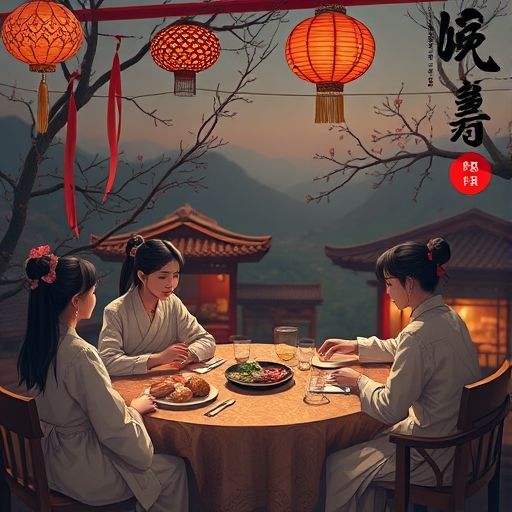 茶会上的热闹交流