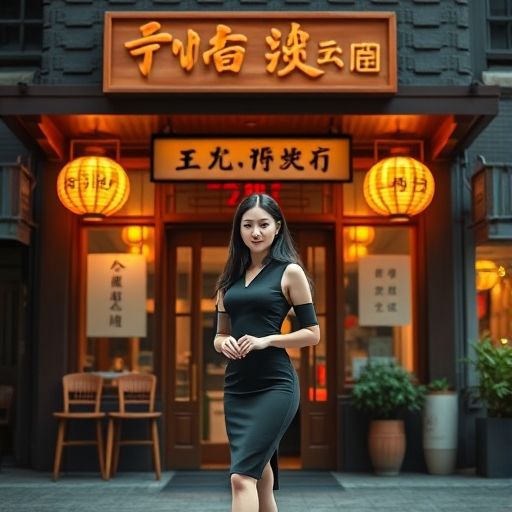 正规茶肆的门头设计