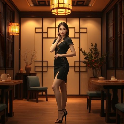 展示广州喝茶工作室内部环境的图片