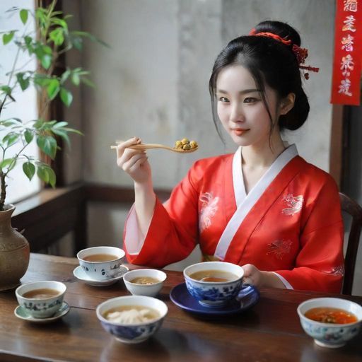 精致的广式茶点，色香味俱全