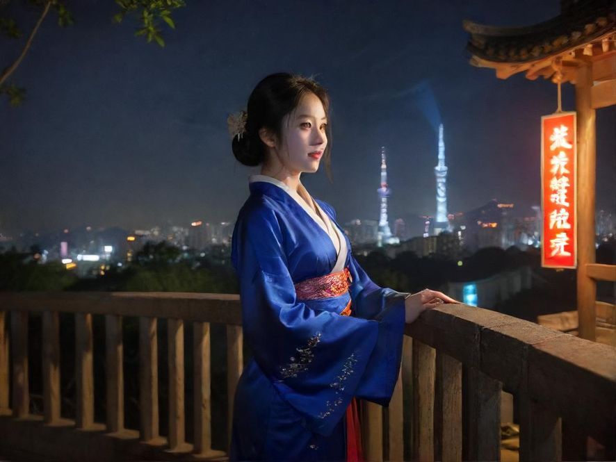 深圳某高端休闲会所的夜间入口，灯光璀璨，展现都市夜生活的魅力。
