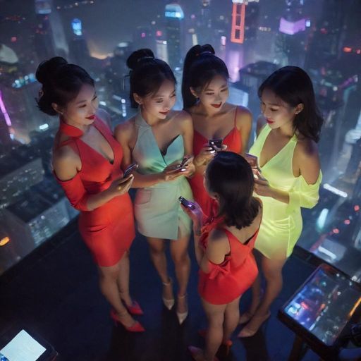 一群人在手机群聊中热烈讨论
