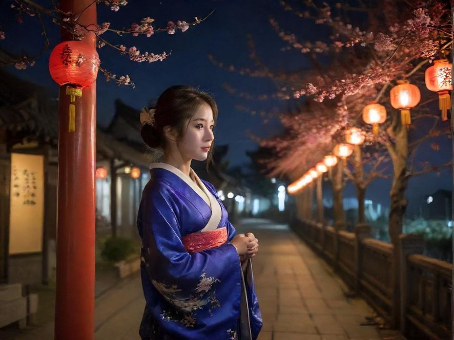 繁华都市夜景