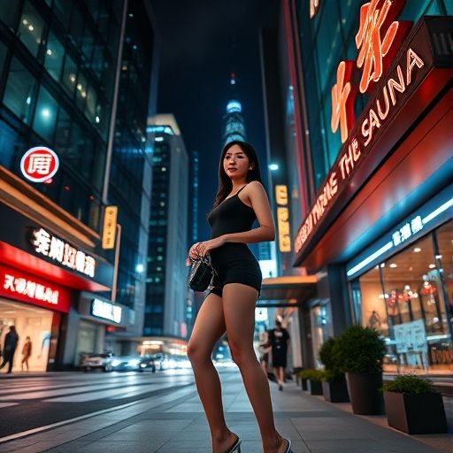 深圳桑拿会所夜景
