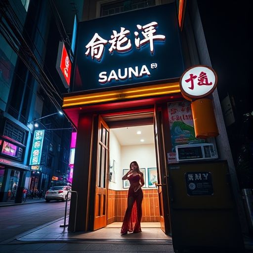 夜场桑拿会所外景