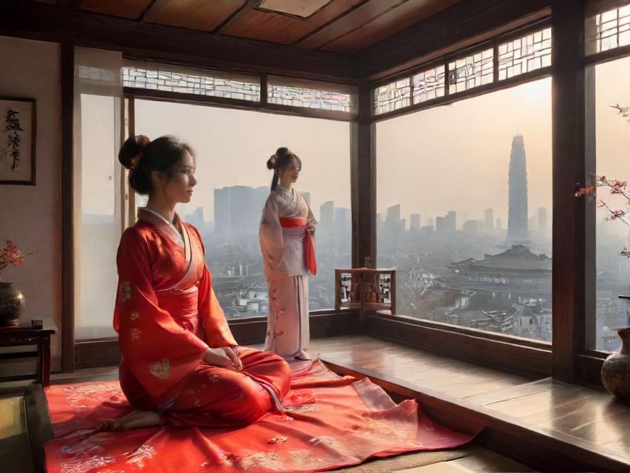 一间装修豪华、灯光柔和的私人会所内部景象，展现出极致的奢华与舒适感