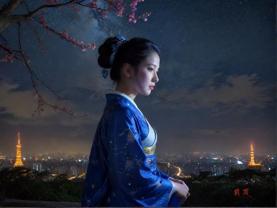 深圳璀璨夜景，高楼林立，车水马龙，展现国际大都市的活力与魅力。