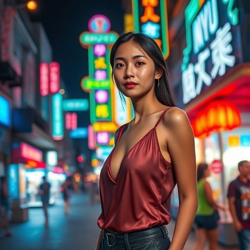 番禺夜色下的娱乐场所