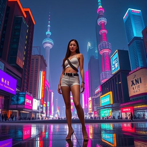上海魔都夜景