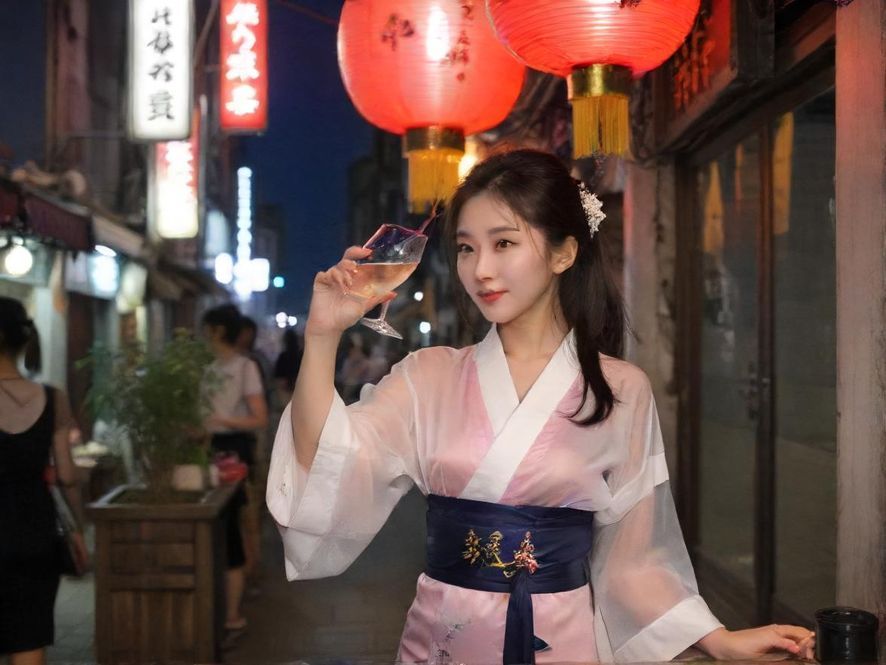 深圳酒店工作室的奢华私密环境，落地窗外是迷人的城市夜景，房间内光线柔和，营造出温馨而现代的氛围。