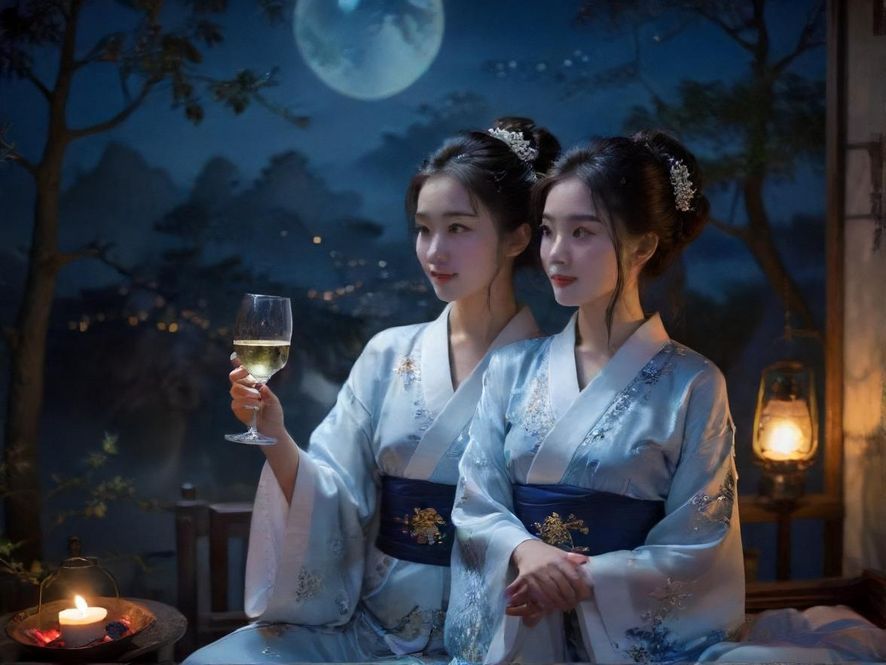 夜场会所朋友聚会场景