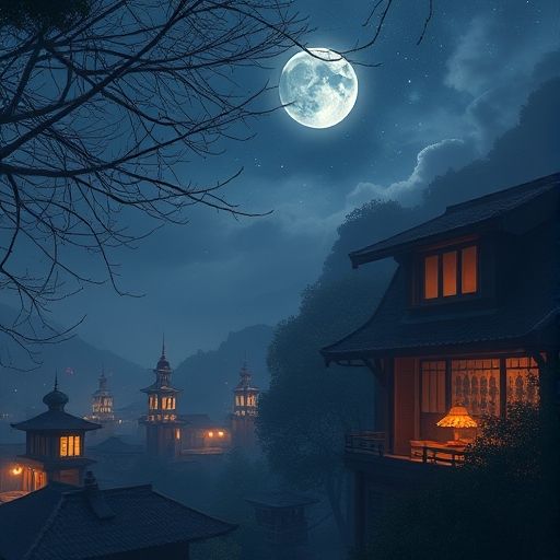 夜场的走廊