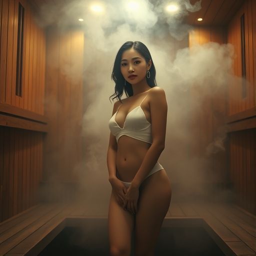 一品香桑拿房温馨蒸汽场景