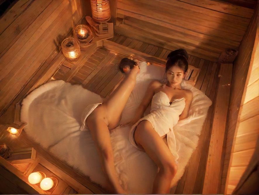高端桑拿会所休息区，温馨舒适，是放松身心的绝佳选择。