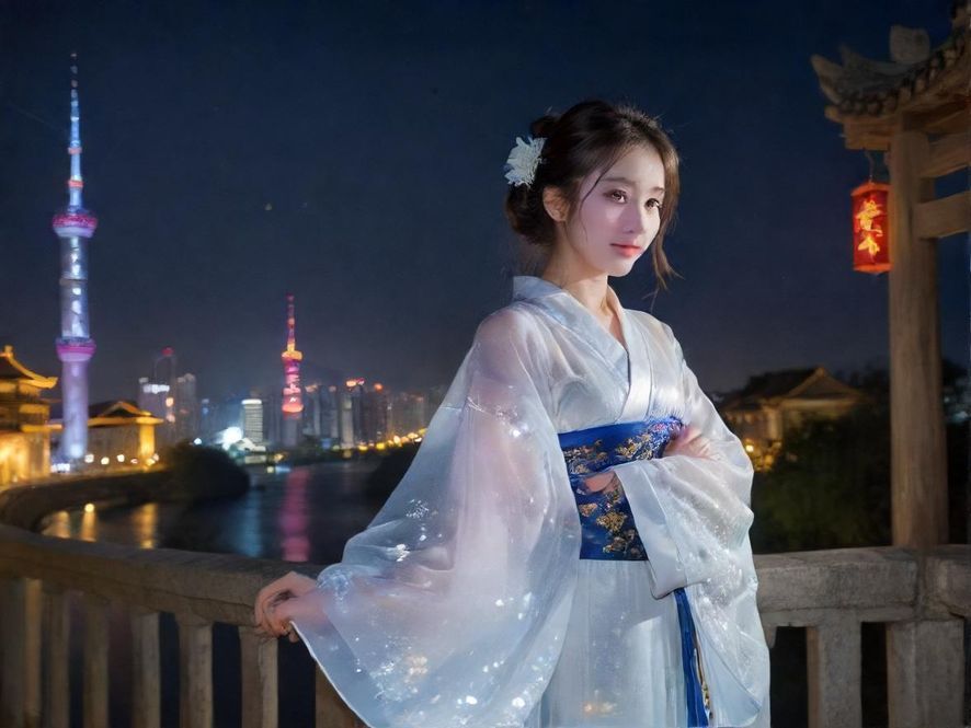 深圳西乡夜色下的小巷