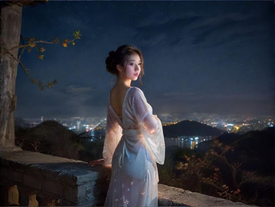夜场派对狂欢氛围