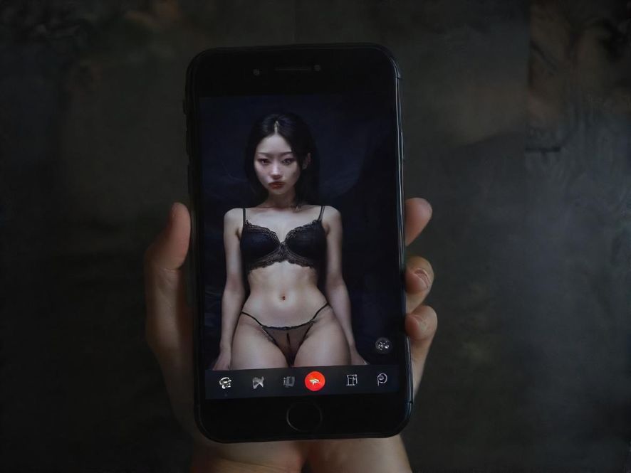 手机屏幕上的私聊界面，暗示正在寻找资源