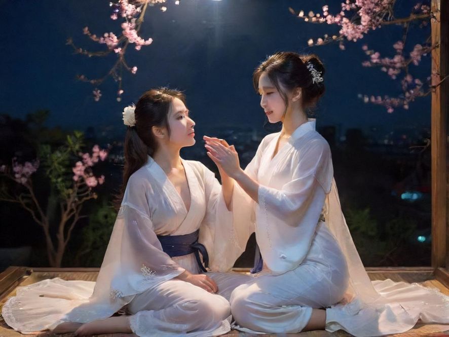 夜场桑拿会所温馨场景