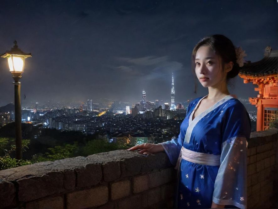 广州夜场会所夜景外观