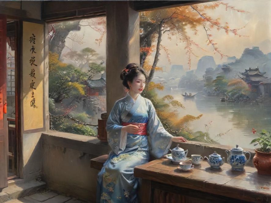 广州隐藏茶社的私密氛围