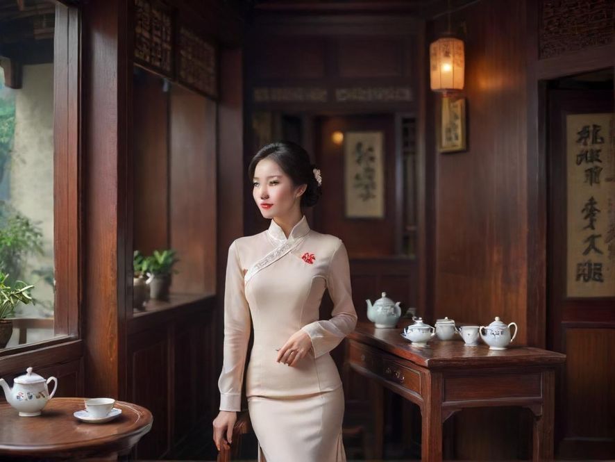 广州私密茶社内部