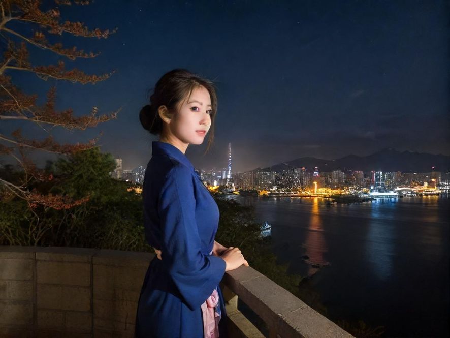 深圳夜场会所入口夜景展示