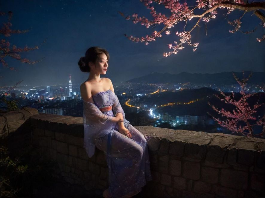 熟女兼职夜景浪漫互动