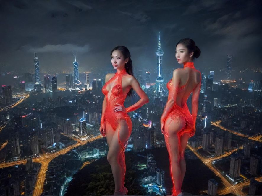 深圳璀璨夜景