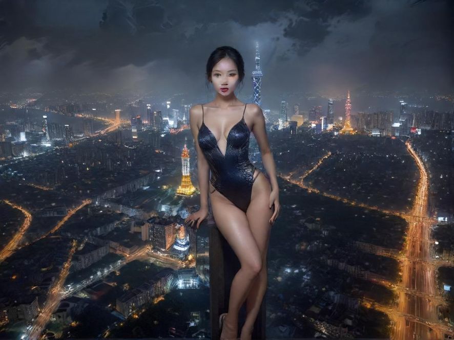 佛山璀璨夜景