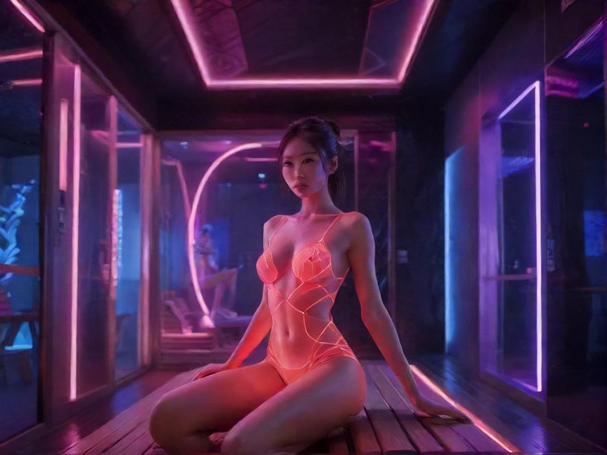 江门夜生活高端会所夜景