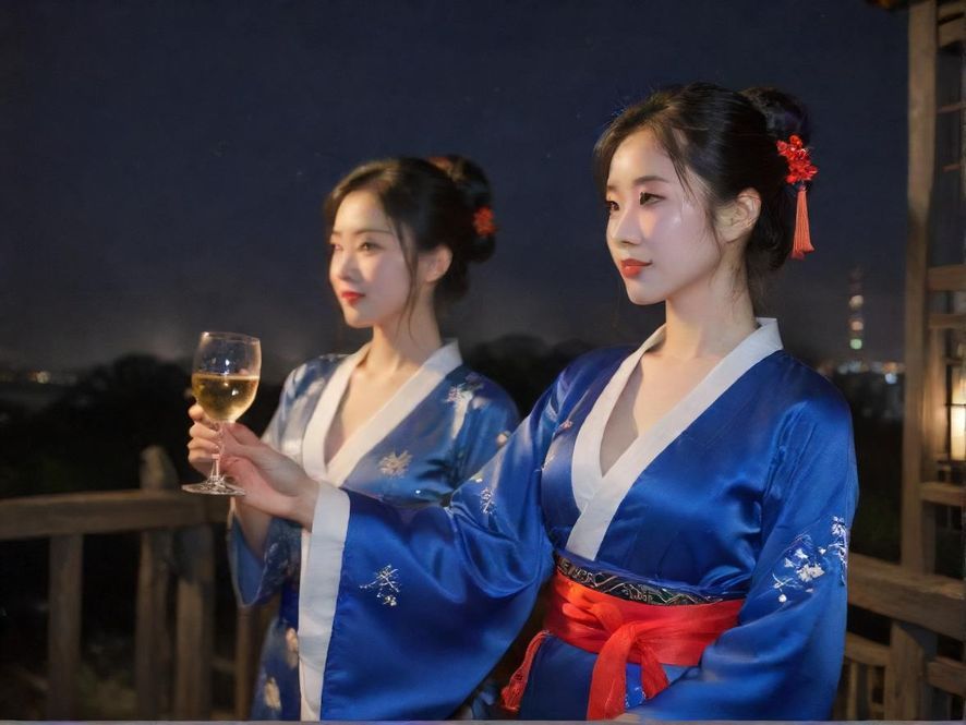 夜场狂欢场景图片