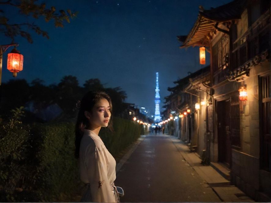 深圳繁华夜景