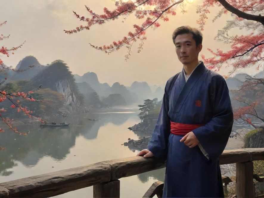 一位男士在豪华会所的休息区沙发上放松，周围环境奢华舒适。