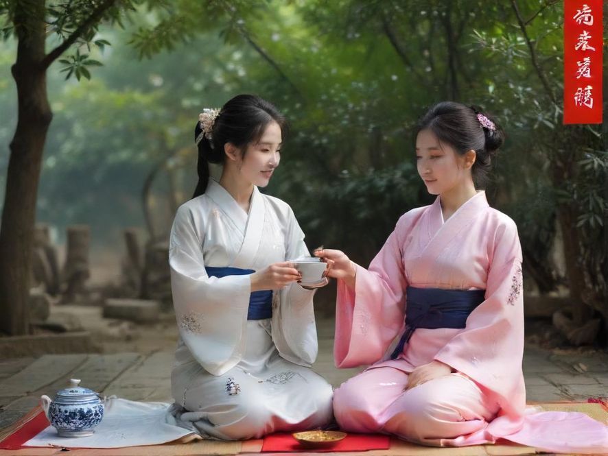 广州喝茶会所茶艺表演场景