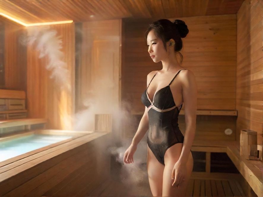 广州桑拿会所温泉汗蒸区实景