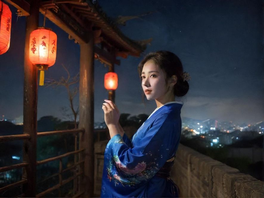 深圳夜色街景