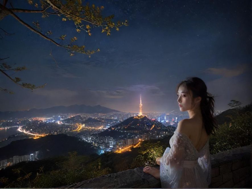 广州夜场桑拿会所繁华夜景