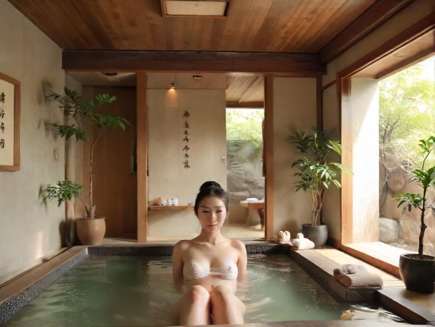 一间温馨雅致的SPA按摩室,柔和的灯光营造出宁静氛围,让人身心放松,尽享片刻宁静。