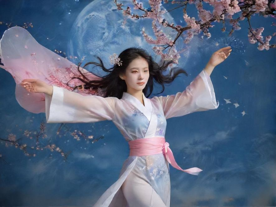 一位女性在柔和灯光下享受桑拿放松