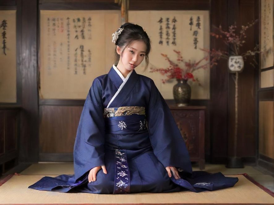 高端犬马之家内部,一位优雅的侍者正在为客人提供服务